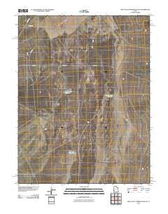 Pine Valley Hardpan South Utah Historical topographic map, 1:24000 scale, 7.5 X 7.5 Minute, Year 2010