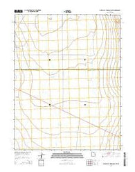 Pine Valley Hardpan South Utah Current topographic map, 1:24000 scale, 7.5 X 7.5 Minute, Year 2014
