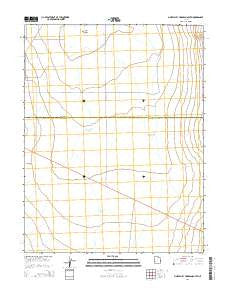 Pine Valley Hardpan South Utah Current topographic map, 1:24000 scale, 7.5 X 7.5 Minute, Year 2014