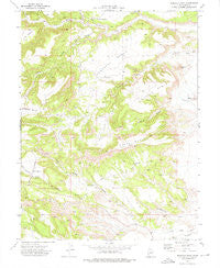 Pinnacle Peak Utah Historical topographic map, 1:24000 scale, 7.5 X 7.5 Minute, Year 1972