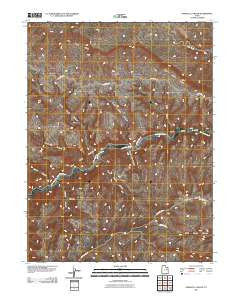Pinnacle Canyon Utah Historical topographic map, 1:24000 scale, 7.5 X 7.5 Minute, Year 2011