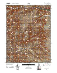 Pinnacle Peak Utah Historical topographic map, 1:24000 scale, 7.5 X 7.5 Minute, Year 2011