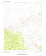 Pinon Point Utah Historical topographic map, 1:24000 scale, 7.5 X 7.5 Minute, Year 1972