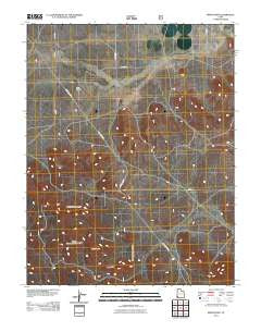 Pinon Point Utah Historical topographic map, 1:24000 scale, 7.5 X 7.5 Minute, Year 2011