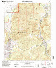 Pinto Utah Historical topographic map, 1:24000 scale, 7.5 X 7.5 Minute, Year 2002