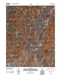 Pintura Utah Historical topographic map, 1:24000 scale, 7.5 X 7.5 Minute, Year 2011