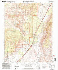 Pintura Utah Historical topographic map, 1:24000 scale, 7.5 X 7.5 Minute, Year 2002