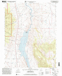 Piute Reservoir Utah Historical topographic map, 1:24000 scale, 7.5 X 7.5 Minute, Year 2001