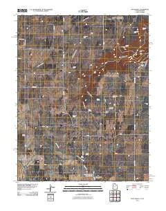 Piute Knoll Utah Historical topographic map, 1:24000 scale, 7.5 X 7.5 Minute, Year 2011