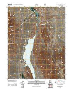 Piute Reservoir Utah Historical topographic map, 1:24000 scale, 7.5 X 7.5 Minute, Year 2011