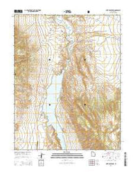 Piute Reservoir Utah Current topographic map, 1:24000 scale, 7.5 X 7.5 Minute, Year 2014