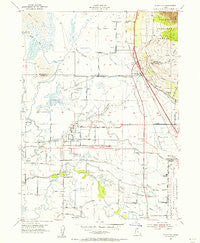 Plain City Utah Historical topographic map, 1:24000 scale, 7.5 X 7.5 Minute, Year 1955