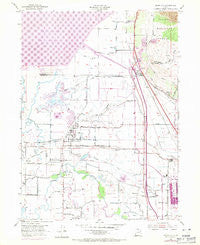 Plain City Utah Historical topographic map, 1:24000 scale, 7.5 X 7.5 Minute, Year 1969