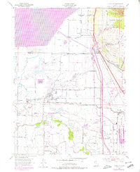Plain City Utah Historical topographic map, 1:24000 scale, 7.5 X 7.5 Minute, Year 1955
