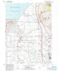 Plain City Utah Historical topographic map, 1:24000 scale, 7.5 X 7.5 Minute, Year 1992