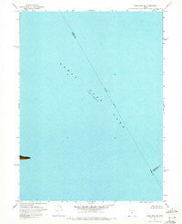 Plug Peak SE Utah Historical topographic map, 1:24000 scale, 7.5 X 7.5 Minute, Year 1968