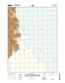 Plug Peak Utah Current topographic map, 1:24000 scale, 7.5 X 7.5 Minute, Year 2014