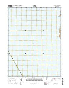 Plug Peak NE Utah Current topographic map, 1:24000 scale, 7.5 X 7.5 Minute, Year 2014