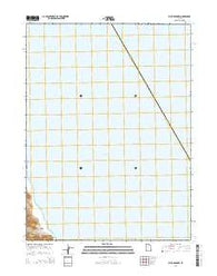 Plug Peak NW Utah Current topographic map, 1:24000 scale, 7.5 X 7.5 Minute, Year 2014