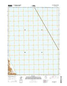Plug Peak NW Utah Current topographic map, 1:24000 scale, 7.5 X 7.5 Minute, Year 2014