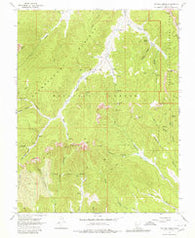 Podunk Creek Utah Historical topographic map, 1:24000 scale, 7.5 X 7.5 Minute, Year 1966