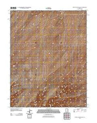 Point of Rocks East Utah Historical topographic map, 1:24000 scale, 7.5 X 7.5 Minute, Year 2011