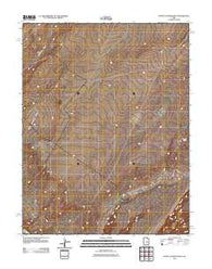 Point of Rocks West Utah Historical topographic map, 1:24000 scale, 7.5 X 7.5 Minute, Year 2011