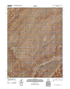Point of Rocks West Utah Historical topographic map, 1:24000 scale, 7.5 X 7.5 Minute, Year 2011