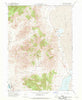 Pokes Point Utah Historical topographic map, 1:24000 scale, 7.5 X 7.5 Minute, Year 1968