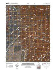 Pole Mountain Utah Historical topographic map, 1:24000 scale, 7.5 X 7.5 Minute, Year 2011