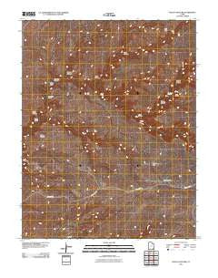 Pollys Pasture Utah Historical topographic map, 1:24000 scale, 7.5 X 7.5 Minute, Year 2011