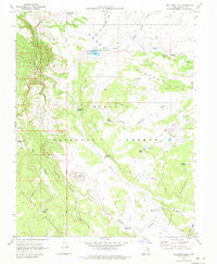 Pollywog Lake Utah Historical topographic map, 1:24000 scale, 7.5 X 7.5 Minute, Year 1970