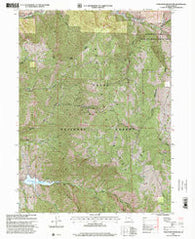 Porcupine Reservoir Utah Historical topographic map, 1:24000 scale, 7.5 X 7.5 Minute, Year 1998