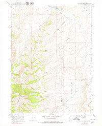 Porcupine Ridge Utah Historical topographic map, 1:24000 scale, 7.5 X 7.5 Minute, Year 1968