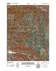 Porcupine Reservoir Utah Historical topographic map, 1:24000 scale, 7.5 X 7.5 Minute, Year 2011