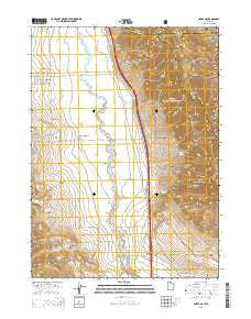 Portage Utah Current topographic map, 1:24000 scale, 7.5 X 7.5 Minute, Year 2014