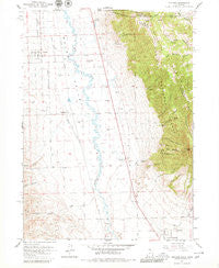 Portage Utah Historical topographic map, 1:24000 scale, 7.5 X 7.5 Minute, Year 1964