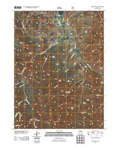 Porterville Utah Historical topographic map, 1:24000 scale, 7.5 X 7.5 Minute, Year 2011