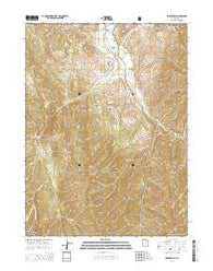 Porterville Utah Current topographic map, 1:24000 scale, 7.5 X 7.5 Minute, Year 2014