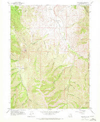 Porterville Utah Historical topographic map, 1:24000 scale, 7.5 X 7.5 Minute, Year 1961