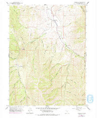 Porterville Utah Historical topographic map, 1:24000 scale, 7.5 X 7.5 Minute, Year 1961