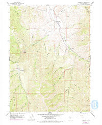 Porterville Utah Historical topographic map, 1:24000 scale, 7.5 X 7.5 Minute, Year 1961
