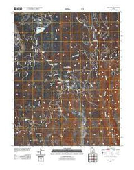 Posy Lake Utah Historical topographic map, 1:24000 scale, 7.5 X 7.5 Minute, Year 2011