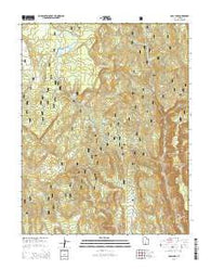 Posy Lake Utah Current topographic map, 1:24000 scale, 7.5 X 7.5 Minute, Year 2014