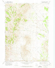 Potters Creek Utah Historical topographic map, 1:24000 scale, 7.5 X 7.5 Minute, Year 1971