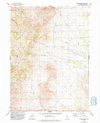Potters Creek Utah Historical topographic map, 1:24000 scale, 7.5 X 7.5 Minute, Year 1991