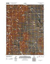 Potters Creek Utah Historical topographic map, 1:24000 scale, 7.5 X 7.5 Minute, Year 2011