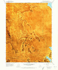 Poverty Point Utah Historical topographic map, 1:24000 scale, 7.5 X 7.5 Minute, Year 1968