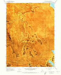 Poverty Point Utah Historical topographic map, 1:24000 scale, 7.5 X 7.5 Minute, Year 1968