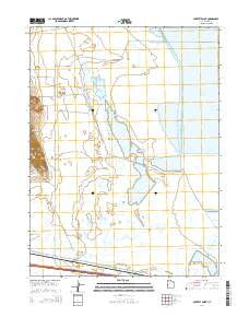 Poverty Point Utah Current topographic map, 1:24000 scale, 7.5 X 7.5 Minute, Year 2014